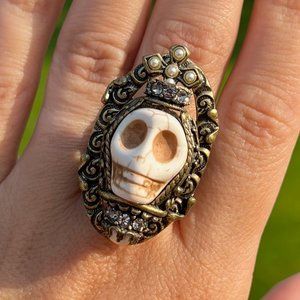 Adjustable Skull Ring